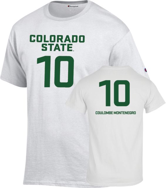 Colorado State Rams Women's Soccer T-Shirt Sofia Coulombe Montenegro - 10