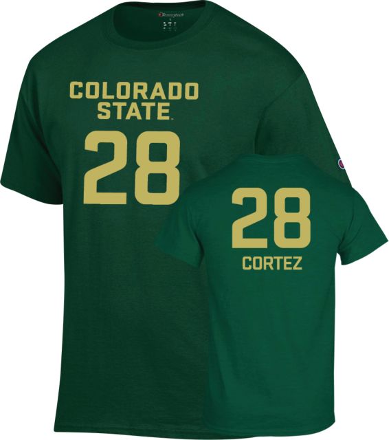 Colorado State Rams Women's Soccer T-Shirt Sam Cortez - 28