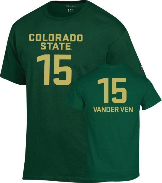 Colorado State Rams Women's Soccer T-Shirt Avery Vander Ven - 15