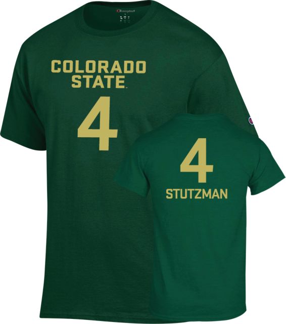 Colorado State Rams Women's Soccer T-Shirt Olivia Stutzman - 4
