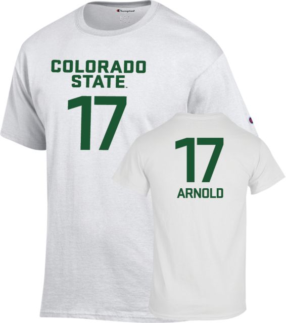 Colorado State Rams Women's Soccer T-Shirt Bridget Arnold - 17