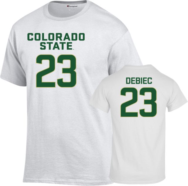 Colorado State Rams Women's Volleyball T-Shirt Erin Debiec - 23