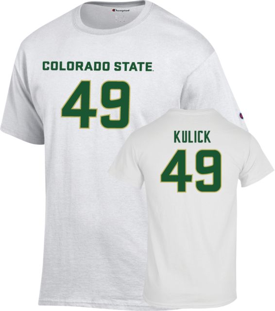 Colorado State Football T-Shirt Drew Kulick - 49