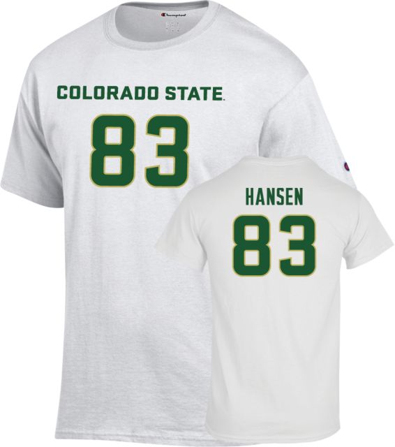 Colorado State Football T-Shirt Bryan Hansen - 83