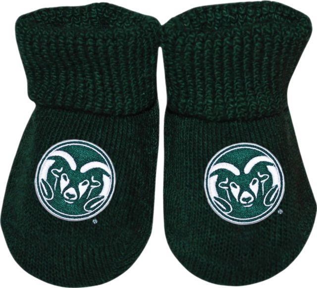 Colorado State Rams Baby Booties