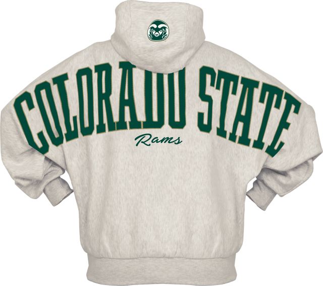 Colorado State Rams Women's Oversized Hooded Sweatshirt