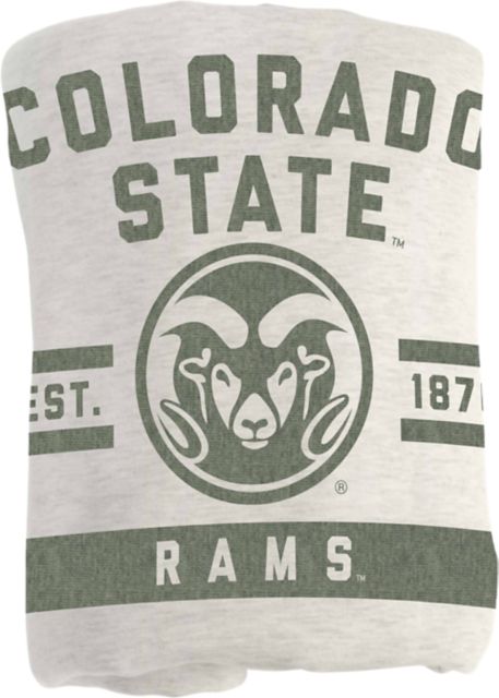 Colorado State Rams Sweatshirt Blanket