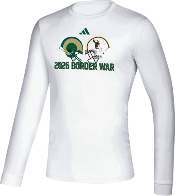 Colorado State Rams Football 2026 Border War Pregame Long Sleeve T-Shirt