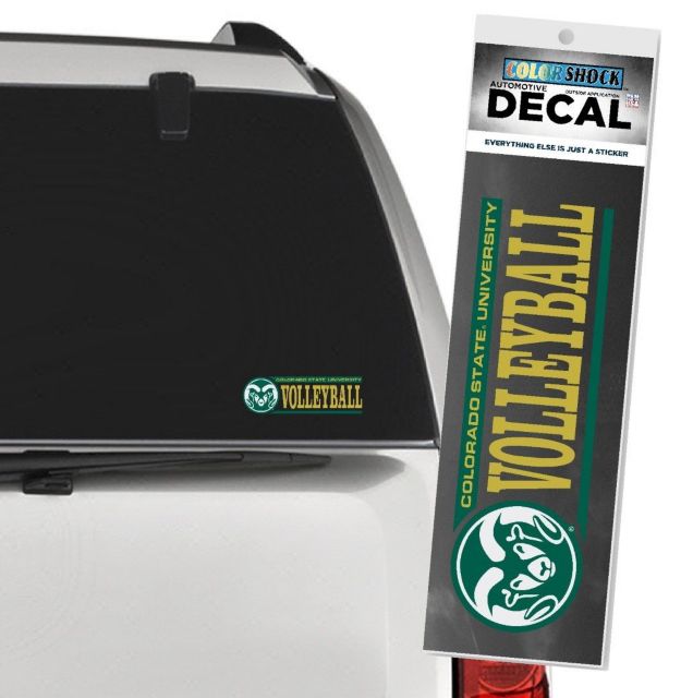Colorado State Rams Volleyball Decal