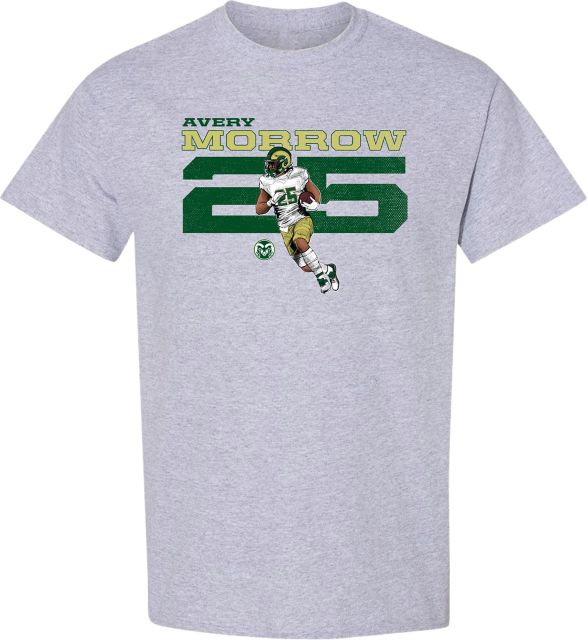 Colorado State Rams Football T-Shirt #25 AVERY MORROW