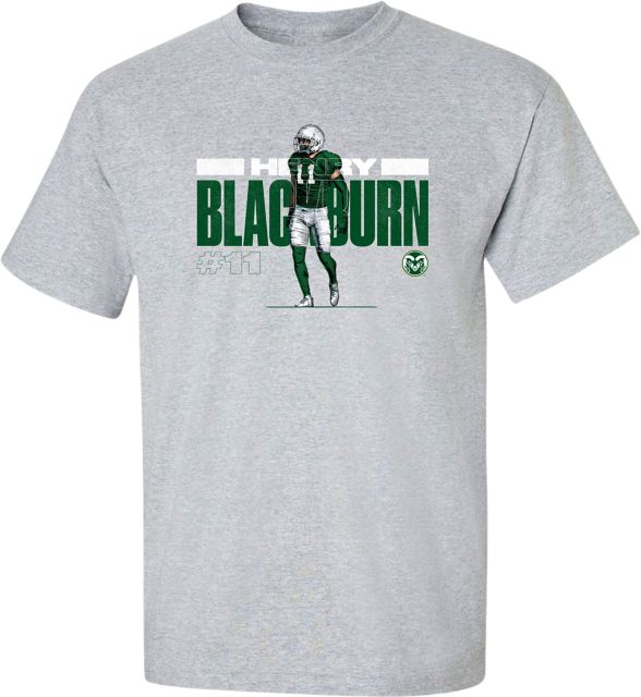 Colorado State Rams Football T-Shirt #11 HENRY BLACKBURN