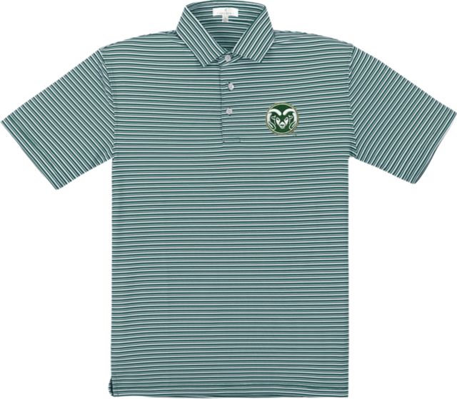 Colorado State Rams Performance Stripe Polo