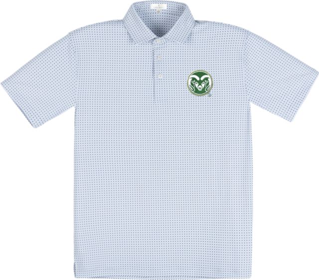 Colorado State Rams Performance Geo Polo