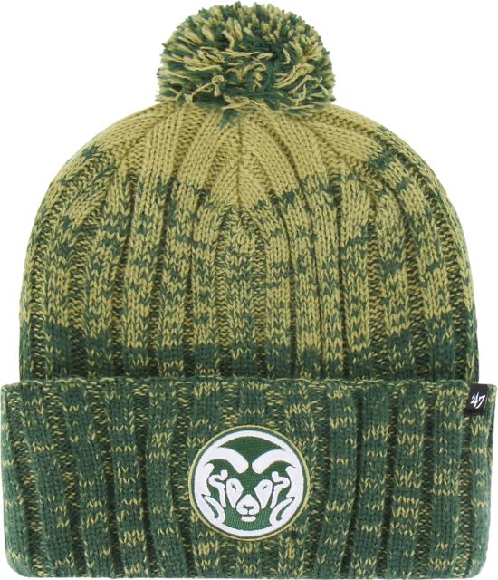 Colorado State Rams Cuff Pom Beanie