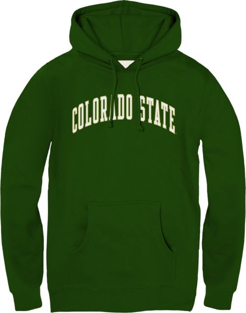 Colorado State Rams Team Arch Two Color Unisex Fleece Hood