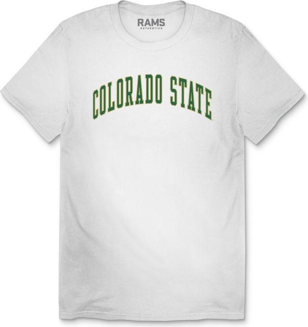 Colorado State Rams Team Arch Two Color Unisex Short Sleeve T-Shirt