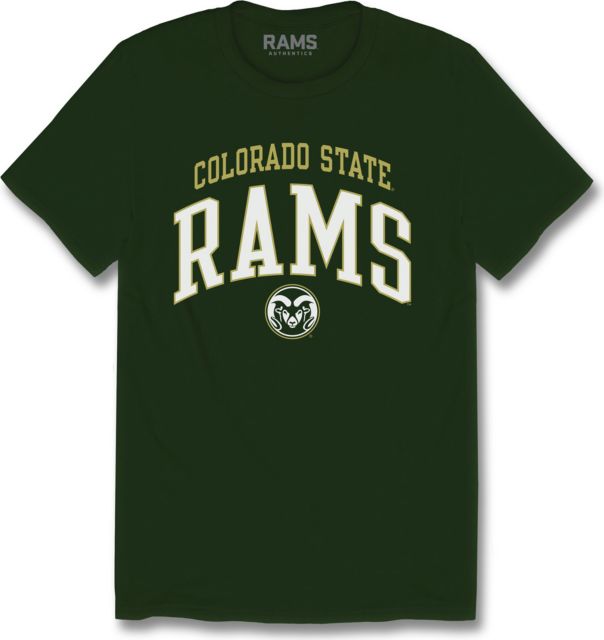 Colorado State Rams Mascot Stack Unisex Short Sleeve T-Shirt
