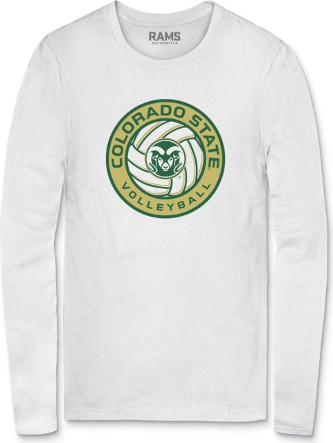 Colorado State Rams Volleyball Back Spin Unisex Long Sleeve T-Shirt
