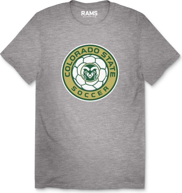 Colorado State Rams Soccer Ball Back Spin Unisex Short Sleeve T-Shirt