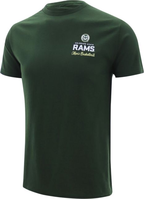 Colorado State Rams Men's Basketball Caricature Short Sleeve T-Shirt