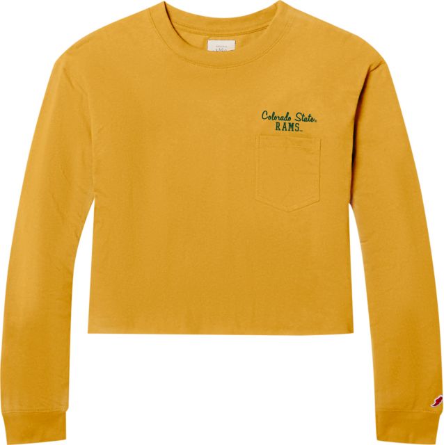 Colorado State Rams Clothesline Cotton Long Sleeve Midi T-Shirt