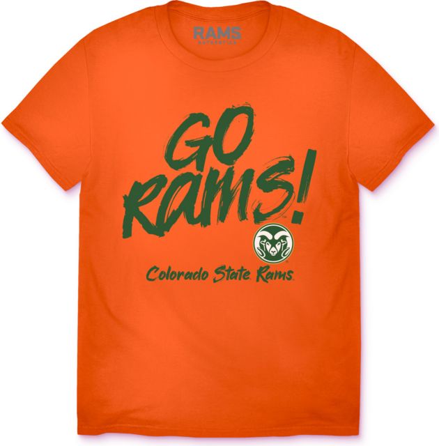 Colorado State Rams Painted Slogan Youth Short Sleeve T-Shirt