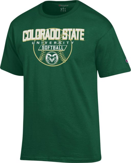 Colorado State Rams Softball Short Sleeve T-Shirt