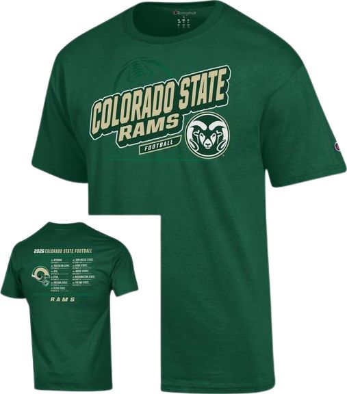 Colorado State Rams Football Short Sleeve T-Shirt