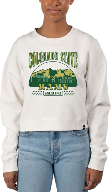 Colorado State Rams Women's Cropped Crewneck