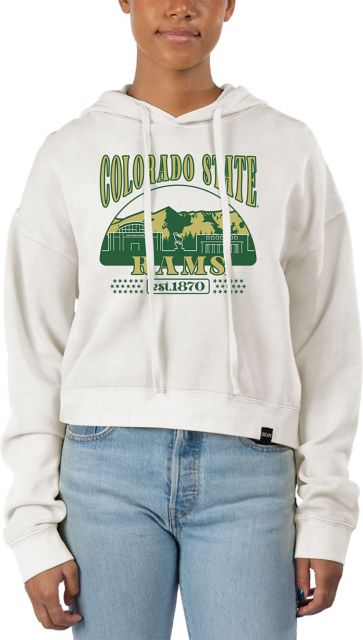 Colorado State Rams Women's Cropped Hoodie