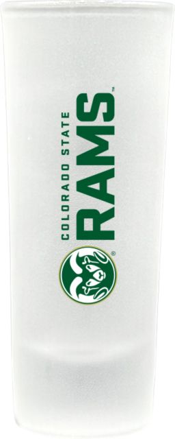 Colorado State Rams Frosted Collector's Glass