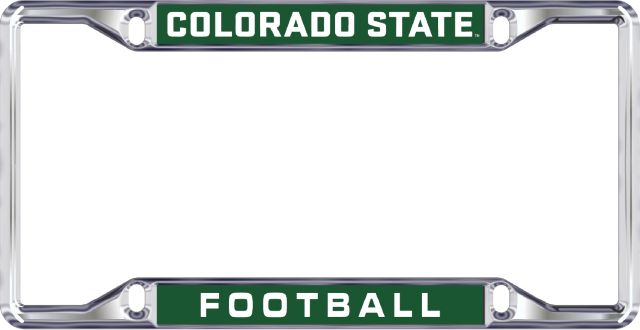 Colorado State Rams Football Frame