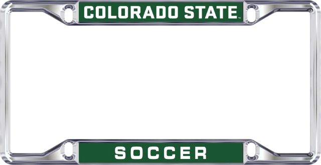Colorado State Rams Soccer Frame