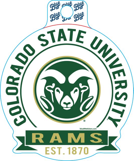 Colorado State Rams Sticker