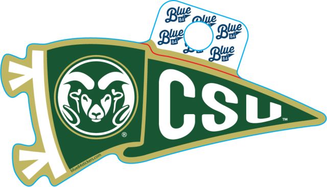 Colorado State Rams Full Size Sticker