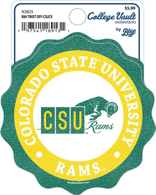 Colorado State Rams Fullsize Sticker