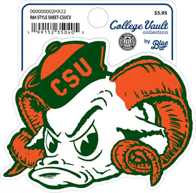 Colorado State Rams Full Size Sticker