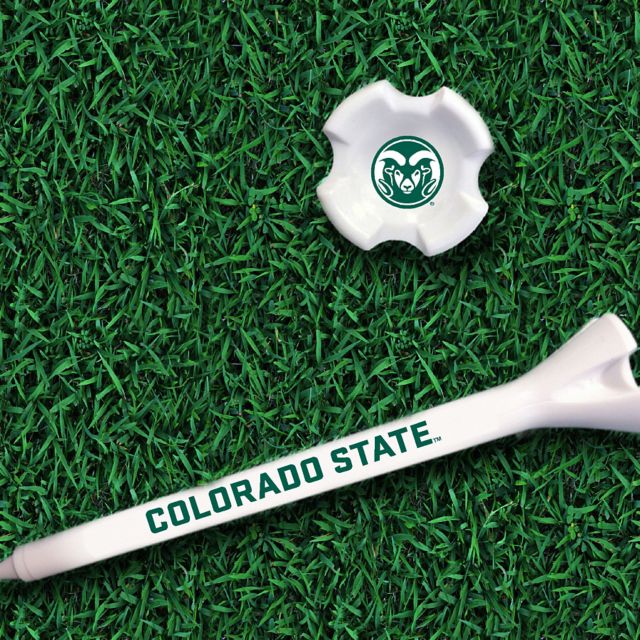 Colorado State Rams Golf Tees 10-Pack