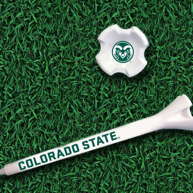 Colorado State Rams Golf Tees 8-Pack