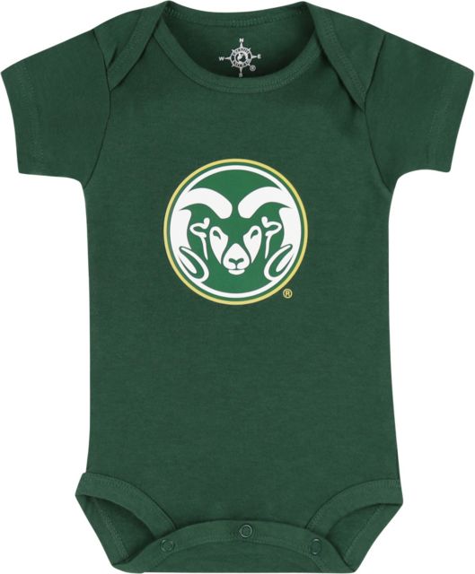 Colorado State Rams Primary Mark Printed Onesie