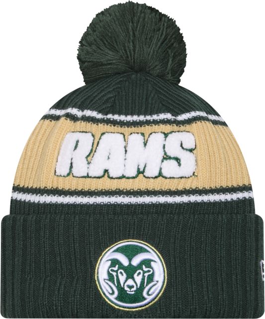 Colorado State Rams Knit Pom Beanie