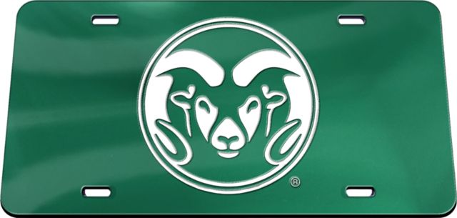 Colorado State Rams License Plate