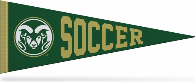 Colorado State Rams Soccer 9x24 Pennant