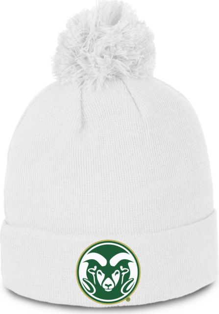 Colorado State Rams Pom Cuffed Knit Beanie