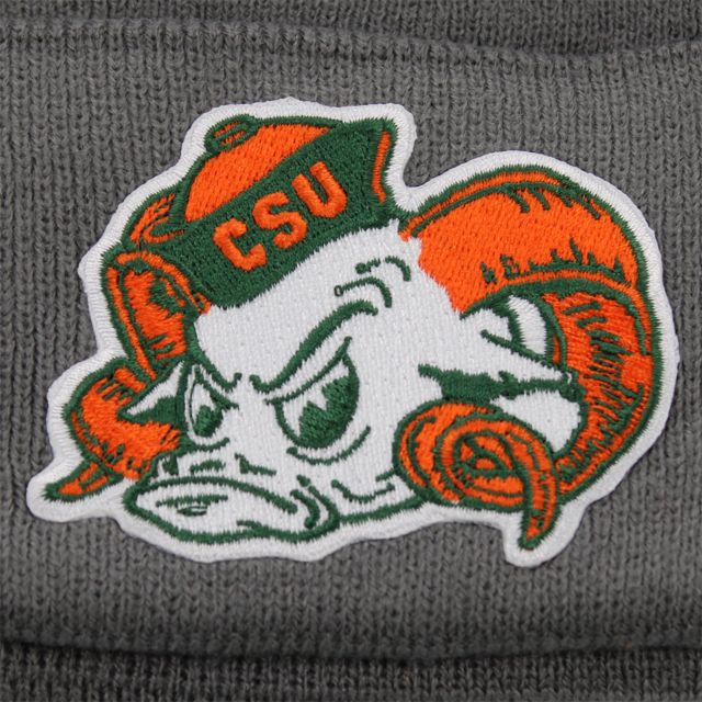 Colorado State Rams Vintage Pom Cuffed Knit Beanie