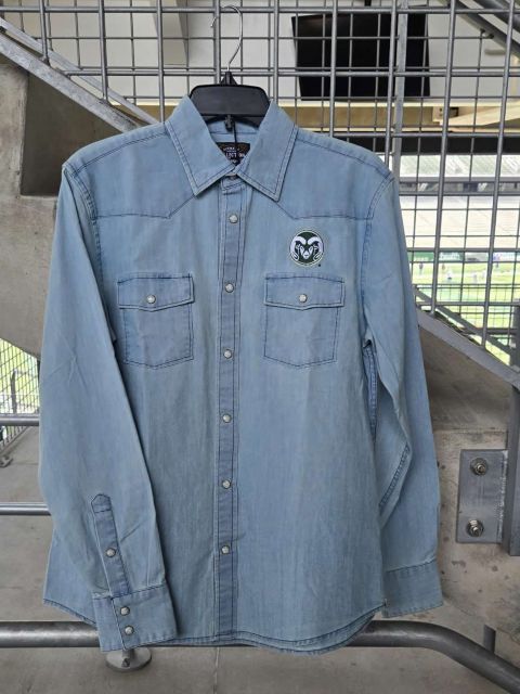 Colorado State Rams Rodeo Tailgater Denim Shirt