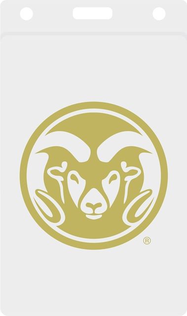 Colorado State Rams Thumb Notch Card Guard