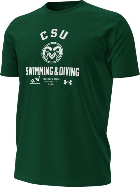 Colorado State Rams Swimming and Diving Performance Short Sleeve T-Shirt