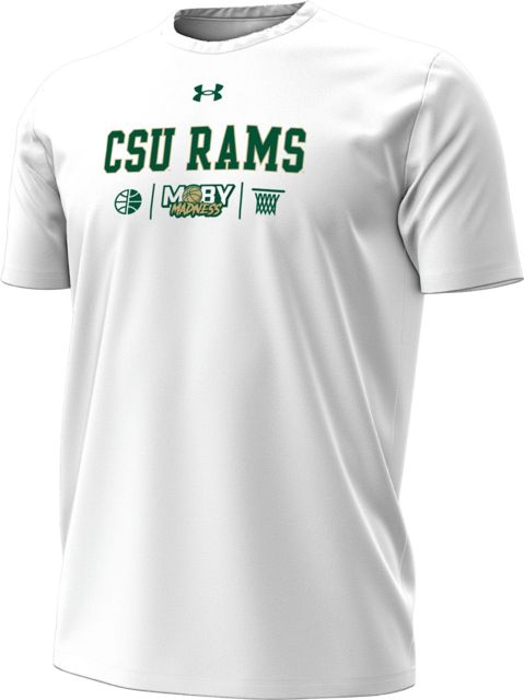 Colorado State Rams Basketball Moby Madness Short Sleeve T-Shirt