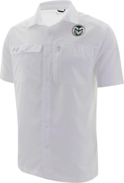 rams button up shirt